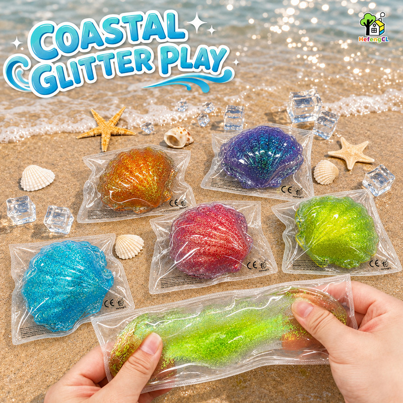 HefengCL Colorful Shell Decompression Squeeze Toy